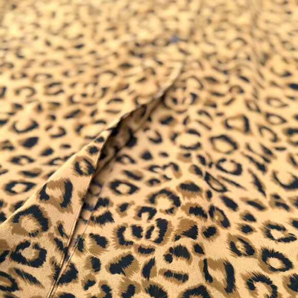 Vintage Bianca Nygard, Animal Print Button Down Short Sleeve Shirt - Picture 3 of 4